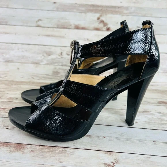 Michael kors berkley t strap heels 2025